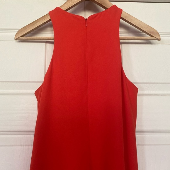 {Cremieux} Sleeveless Shift Dress in Orange - Women's 0 - Picture 5 of 5